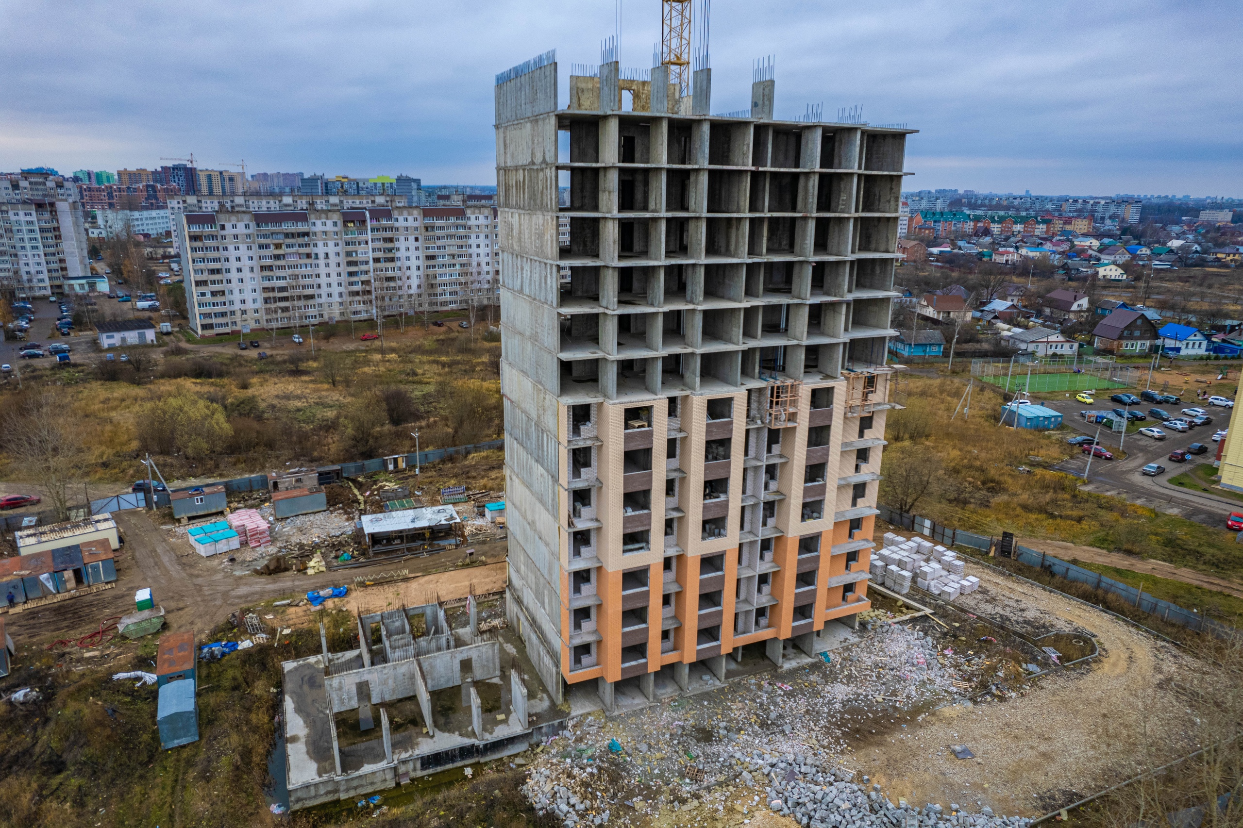 Возобновление строительства ЖК «Янтарный город»